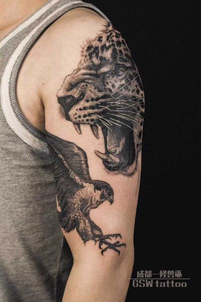 龙腾霸主刺青：独具威严与力量的神秘图案，打造独一无二的个性风格